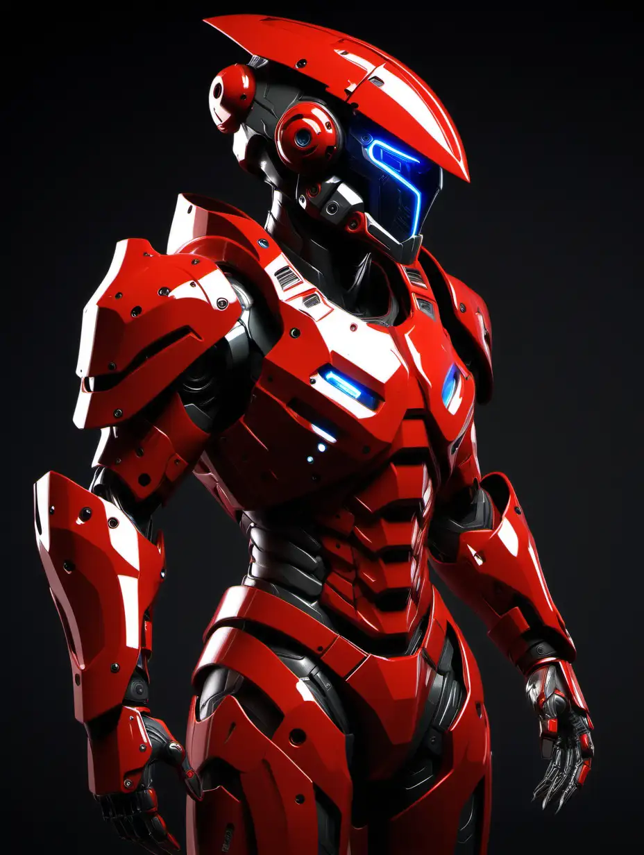 Mark-XXXV-Redlobster-Armor-Magnificent-and-Powerful-Combat-Suit-Design