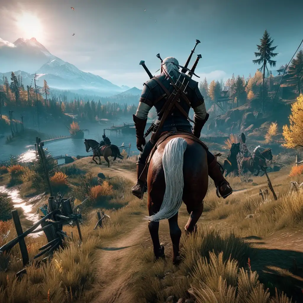 Epic Adventure in The Witcher 3 Game World
