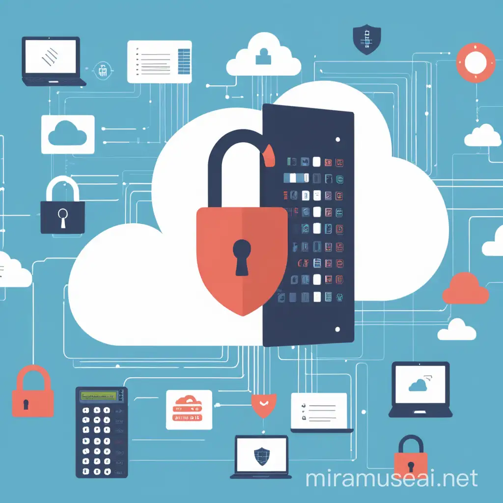 Secure Cloud Data Management Digital Lock on Cloud Network