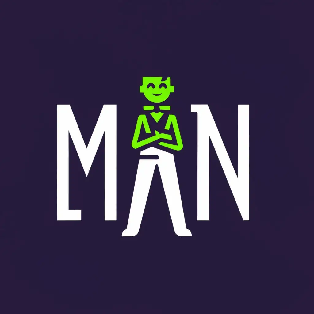 a logo design,with the text "men", main symbol:animation,Moderate,clear background