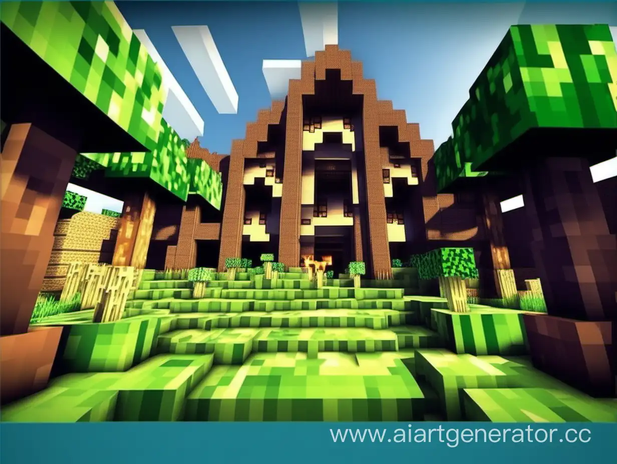 Vibrant-Minecraft-Server-Showcase-with-Diverse-Players-and-Exciting-Details