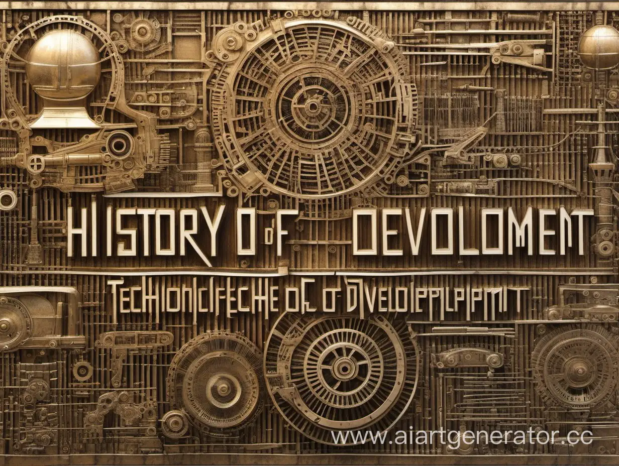 Artistic-Depiction-of-History-of-Technological-Development-in-Russian