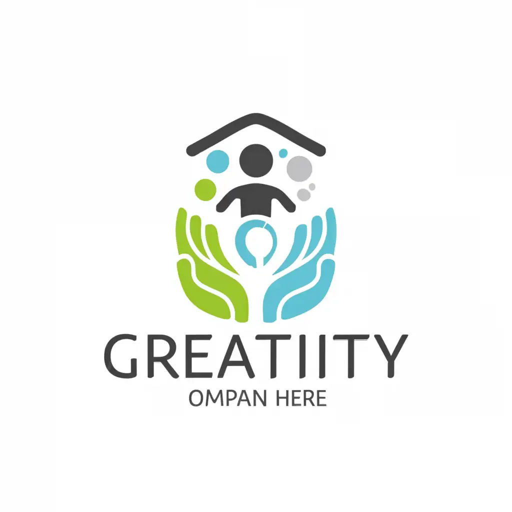 LOGO-Design-For-Generation-Minimalistic-Planet-and-Child-Symbolism-for-Home-Family-Industry