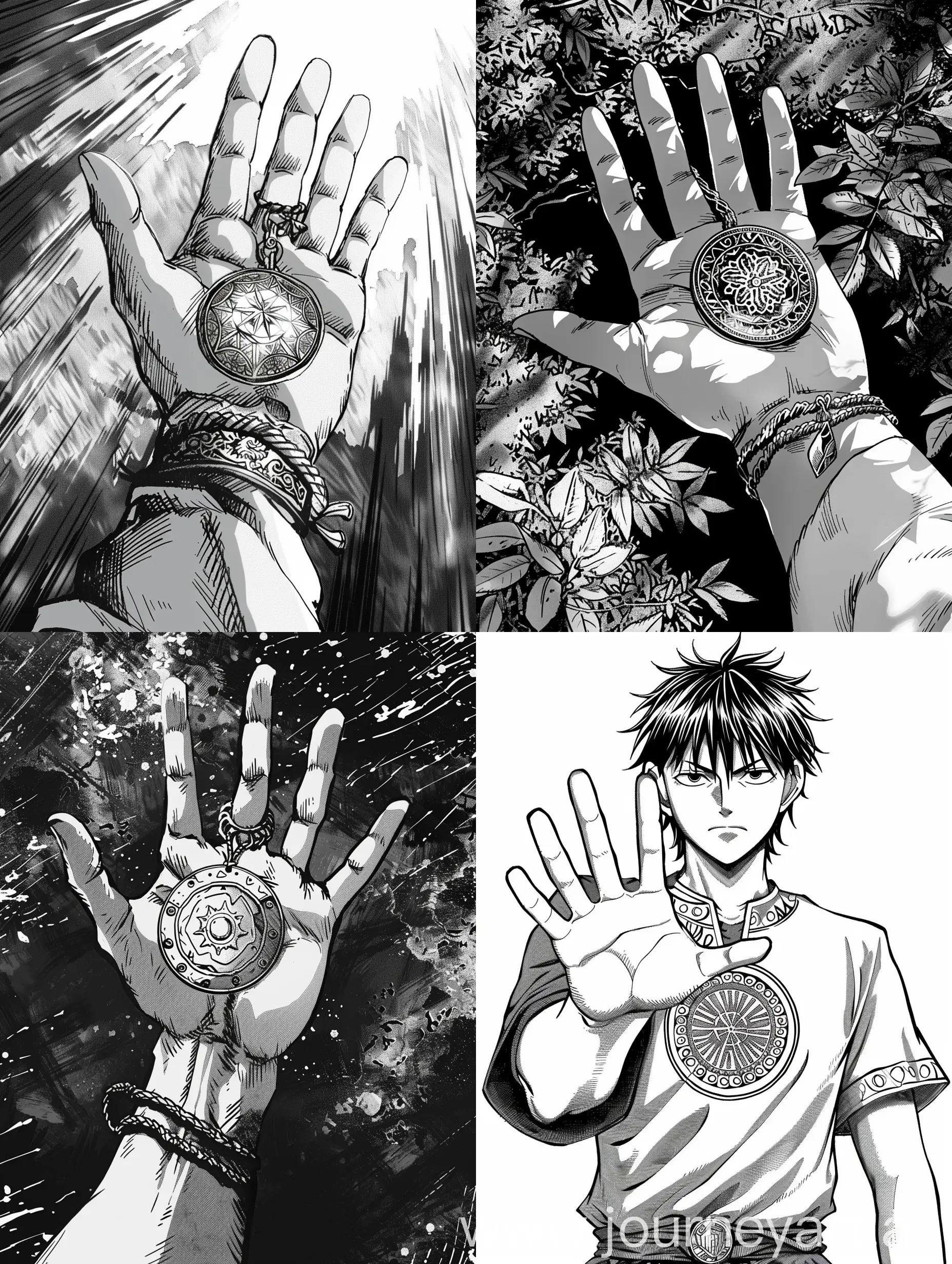 MangaStyle-Illustration-of-Hand-Holding-Amulet