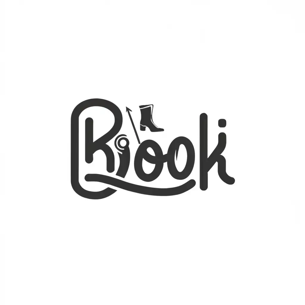 a logo design,with the text "Broki", main symbol:shoemaker,Moderate,be used in Home Family industry,clear background