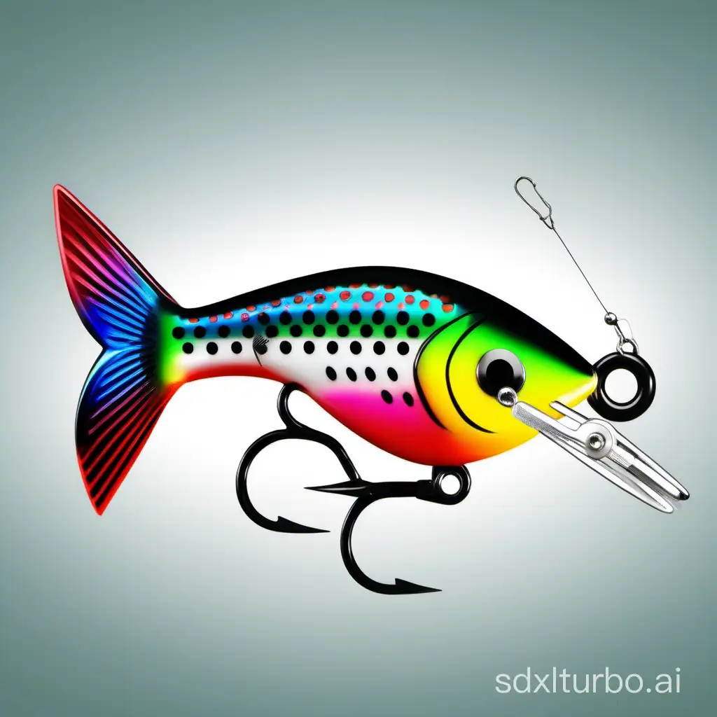 fishing lure with a modern design