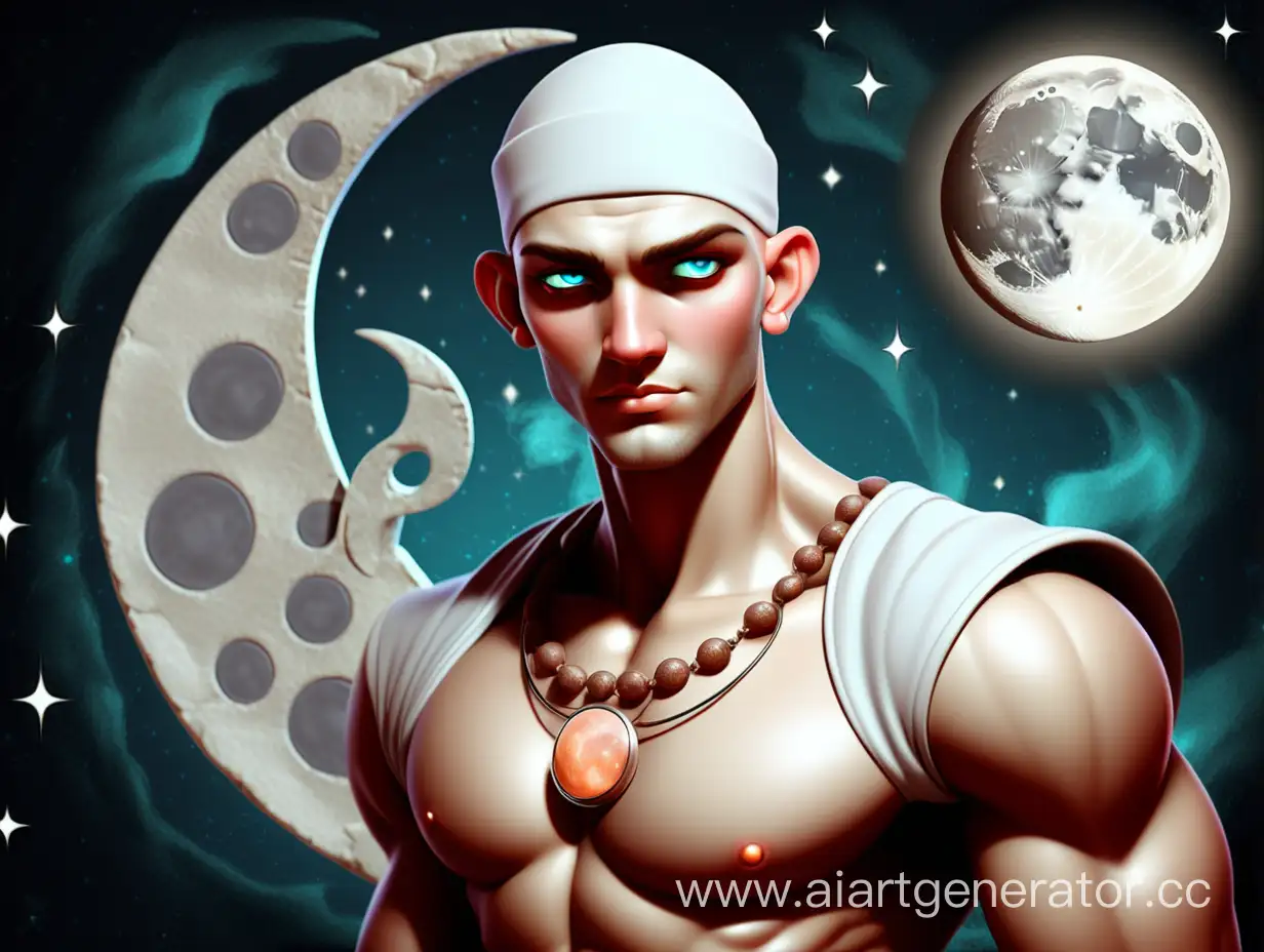 Cancer zodiac sign men with Moon power
