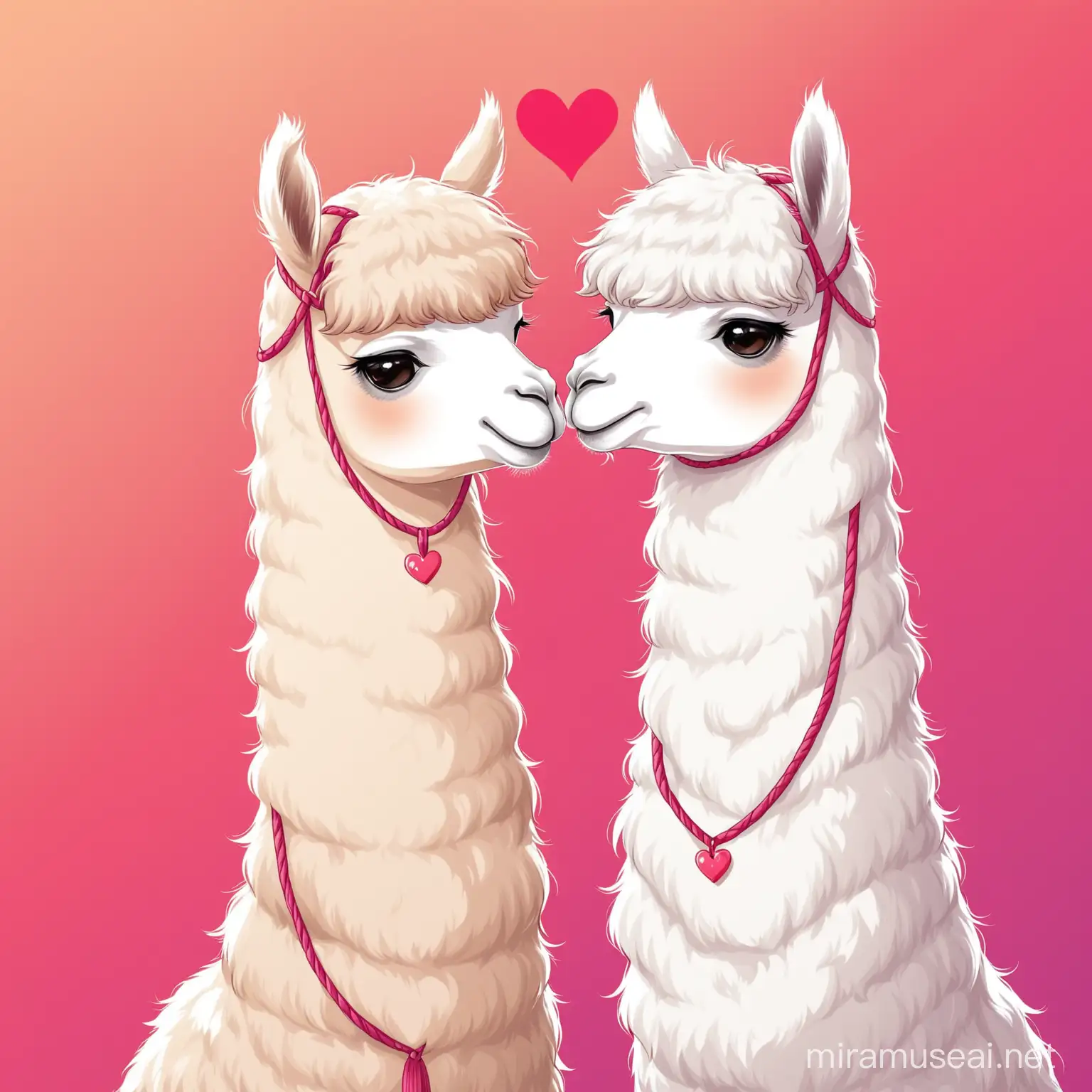 Lama in love