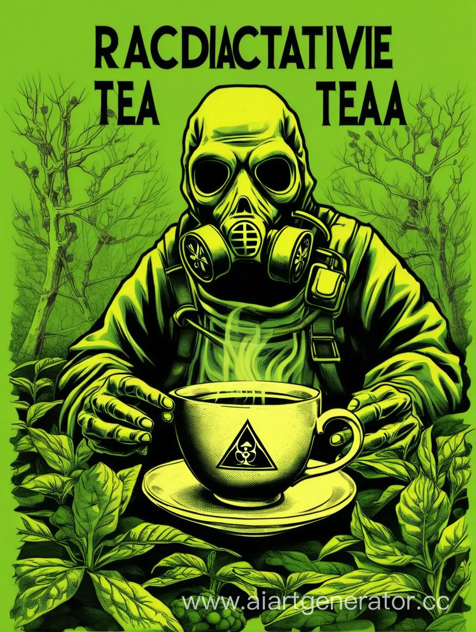 Radioactive tea, tea - biological hazard