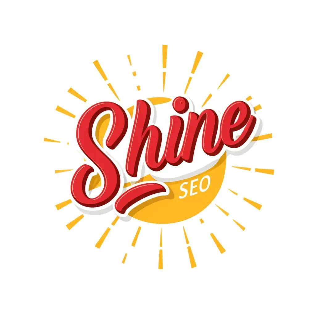 LOGO-Design-For-Shine-SEO-Elegant-Typography-with-a-Radiant-Touch