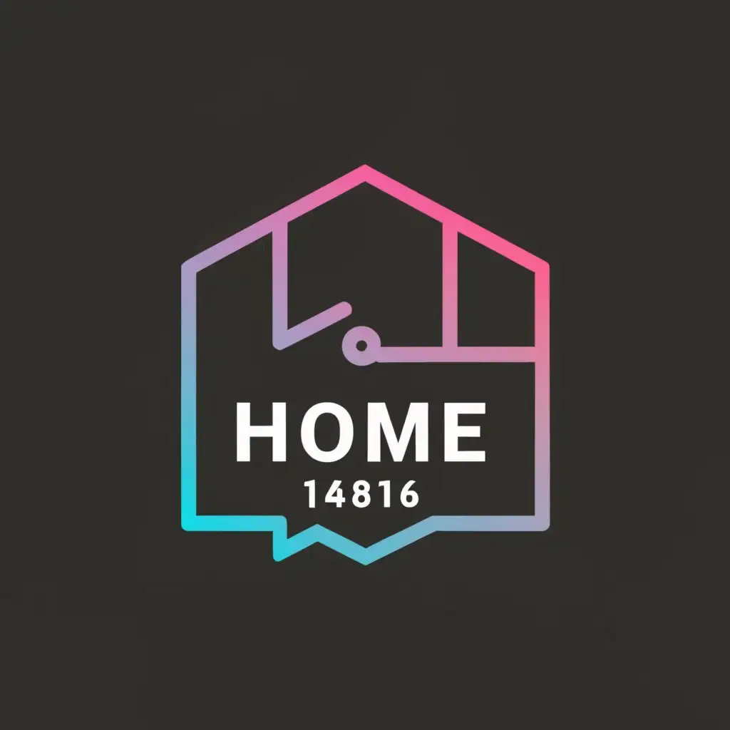 a logo design,with the text "Home", main symbol:14816,Moderate,be used in Education industry,clear background