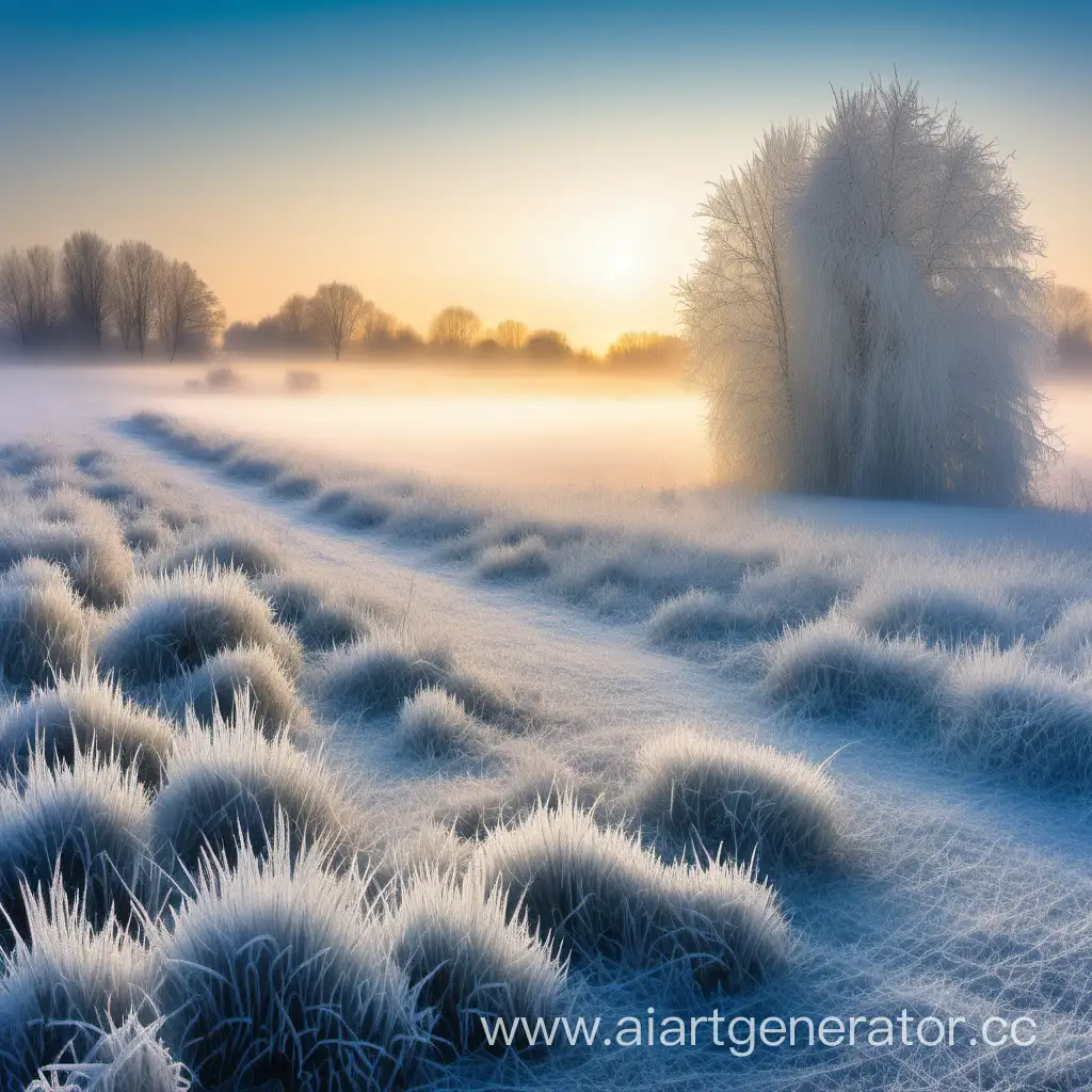 Captivating-Winter-Morning-Landscape-with-Glistening-Frost
