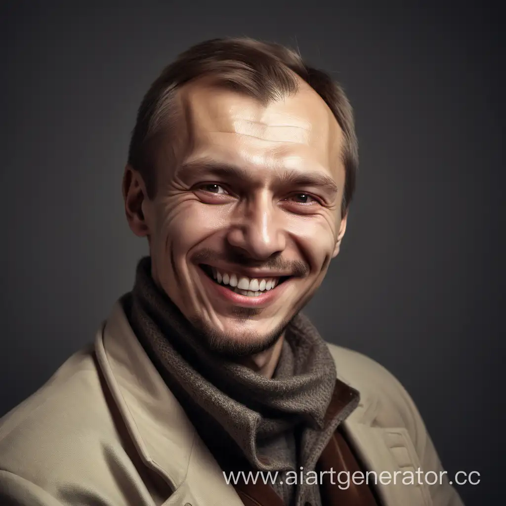 Cheerful-Russian-Man-in-Traditional-Attire-Authentic-Smiles-Captured-in-Realistic-Photography