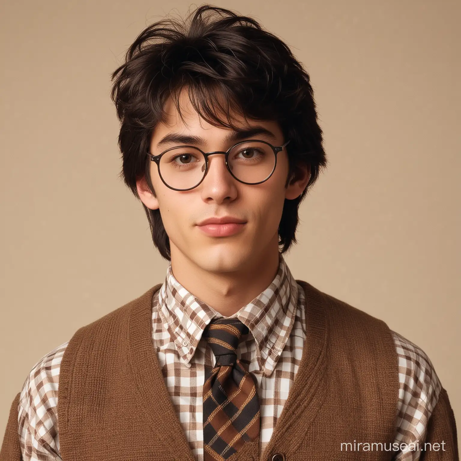 Young Doctor in 1980s Fashion with Jake Sim Features
