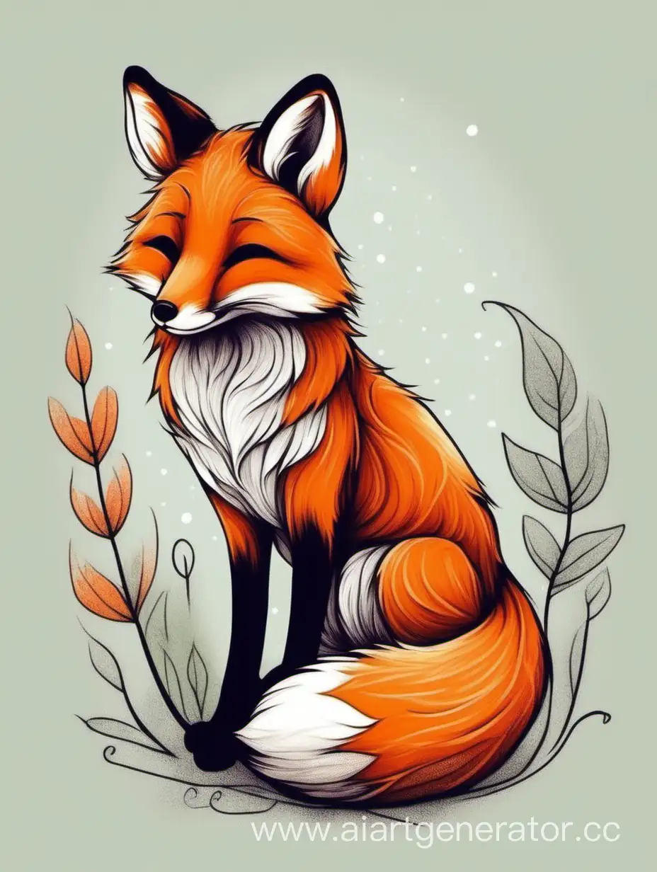 Joyful-Little-Fox-Enjoying-Natures-Serenity