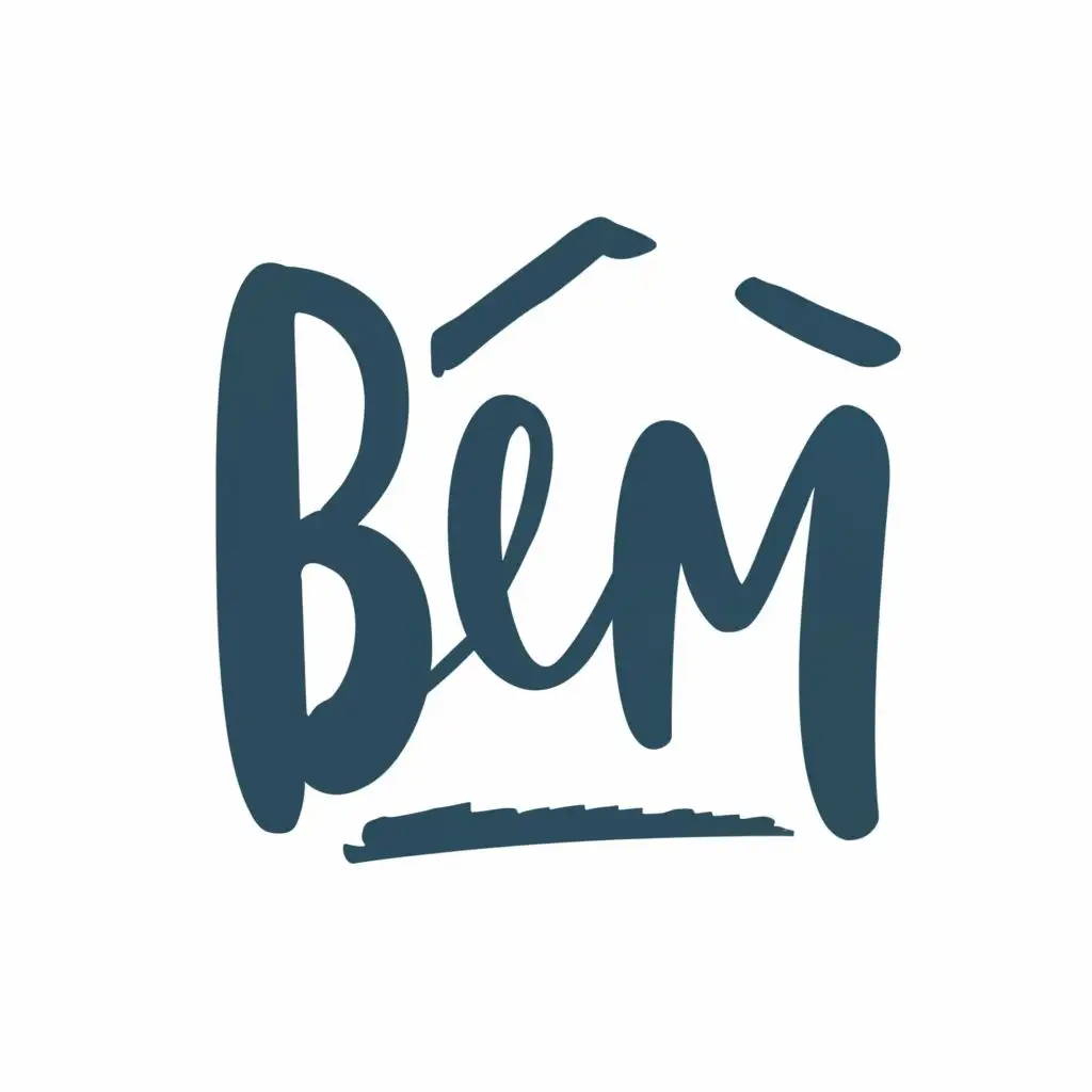 logo, BEM, with the text "BEM", typography, be used in Home Family industry