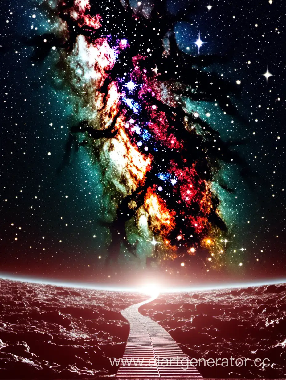 Enchanting-Starry-Pathway-in-Deep-Space