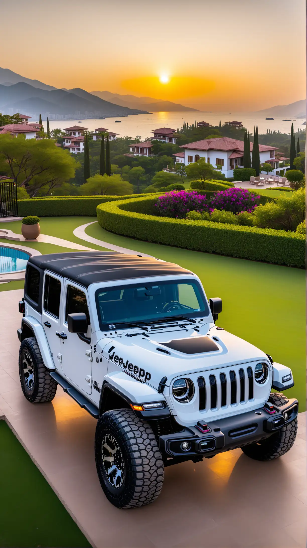 jeep wrangler 2024 at villa garden