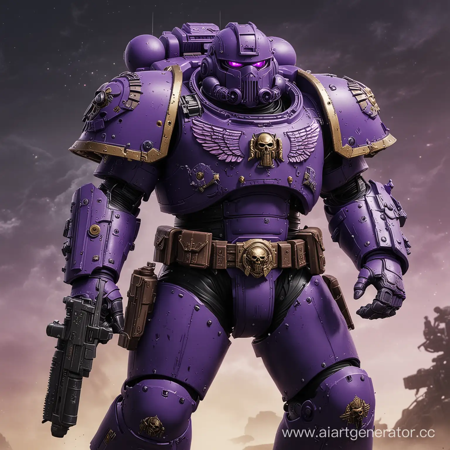 Purple-Armored-Space-Marine-in-Warhammer-40k-Battle-Scene
