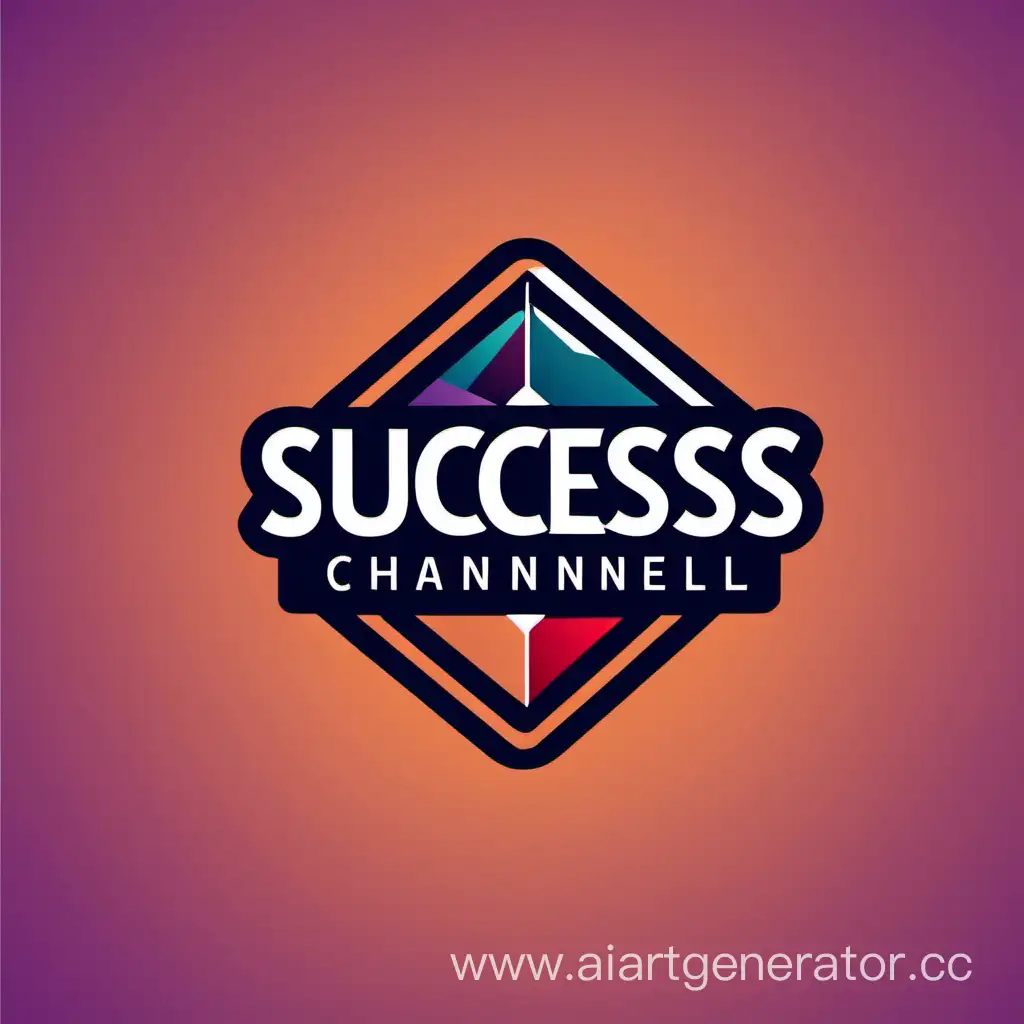сделай логотип канала про успех