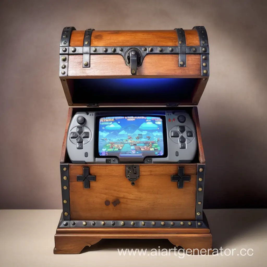 Fantasy-Video-Game-Chest-with-Glowing-Treasures