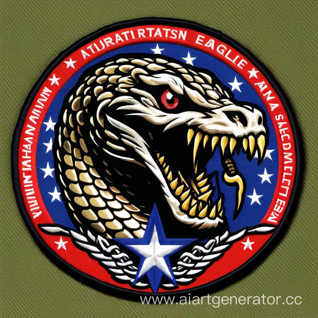 Eagle-and-Snake-Military-Patch-Symbolic-Emblem-of-Strength-and-Valor