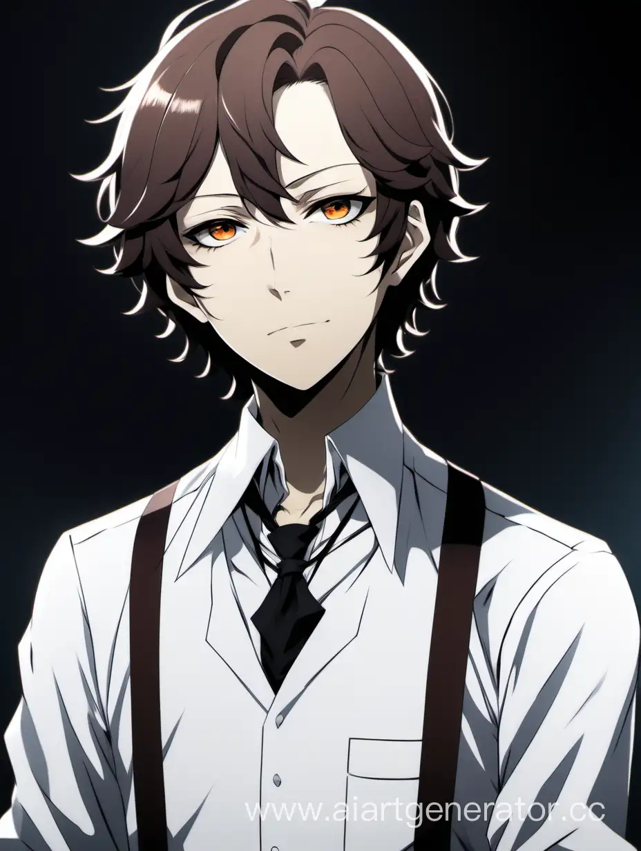 Chuuya-Nakahara-Portrait-Confidently-Embarrassed-in-Stylish-Attire