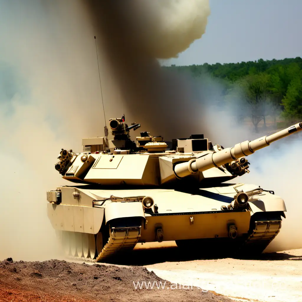 Intense-Battle-Scene-with-Abrams-Tanks-Engaging-in-Combat