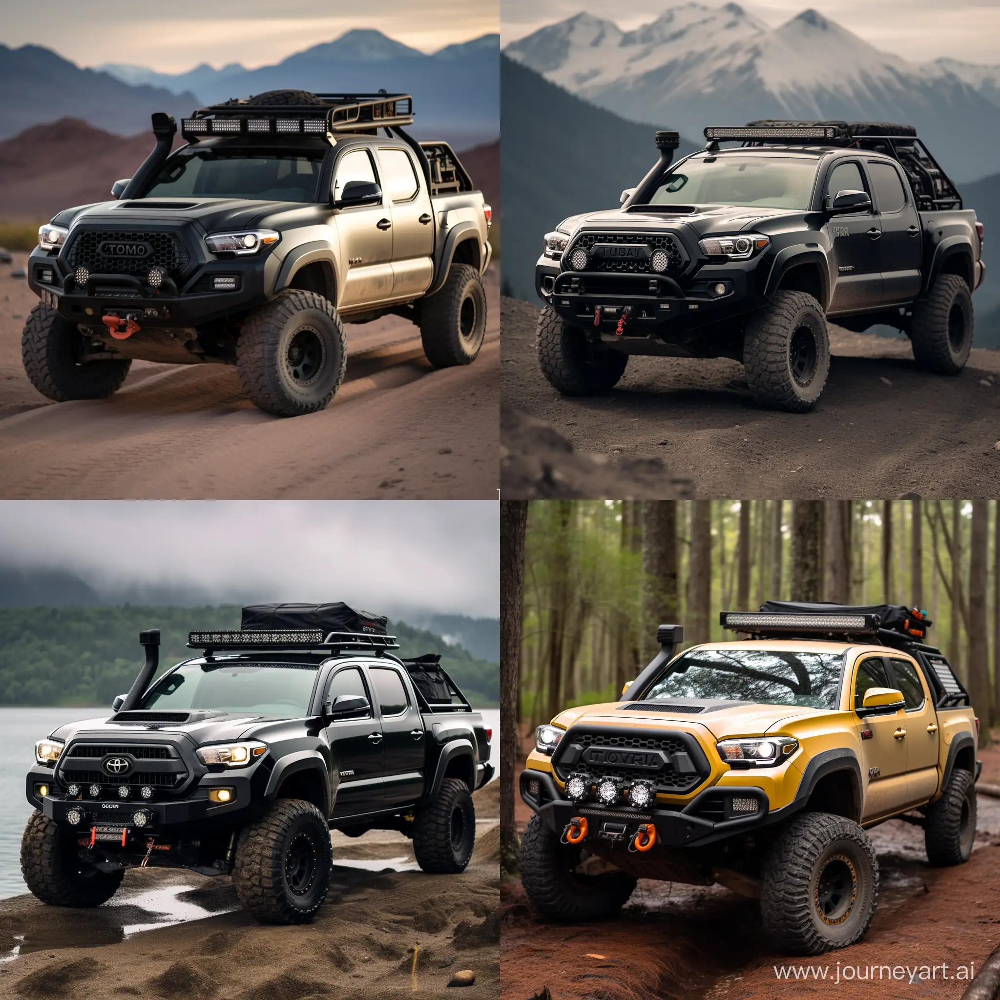 Customized-Toyota-Tacoma-OffRoad-Truck-with-11-Aspect-Ratio-Priced-at-58999