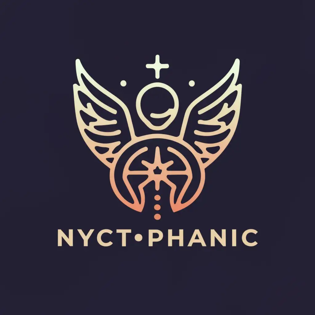 LOGO-Design-For-Nyctophanic-Elegant-Night-Angel-Symbol-on-a-Clear-Background