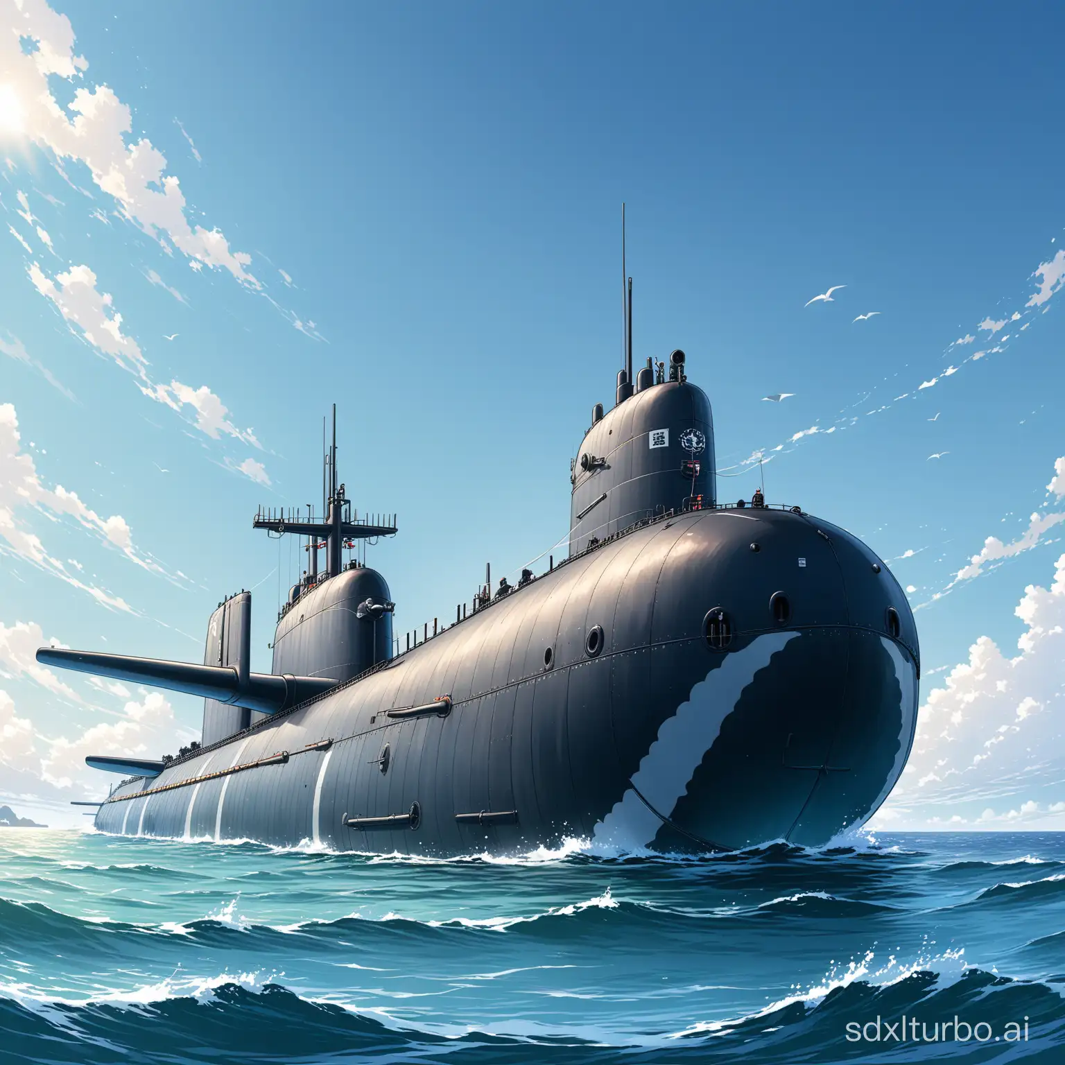 东海蛟龙号潜艇