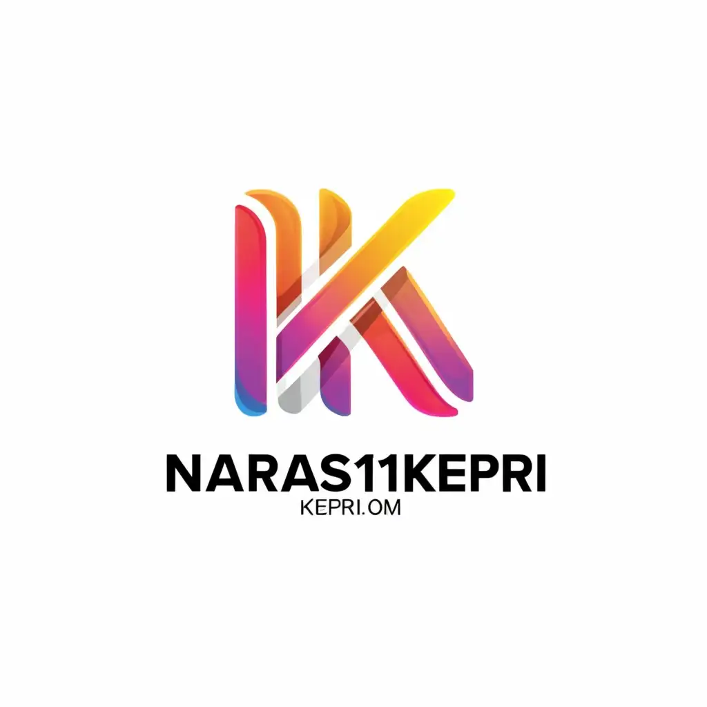 a logo design,with the text "NARAS1KEPRI.com", main symbol:NK,Moderate,clear background
