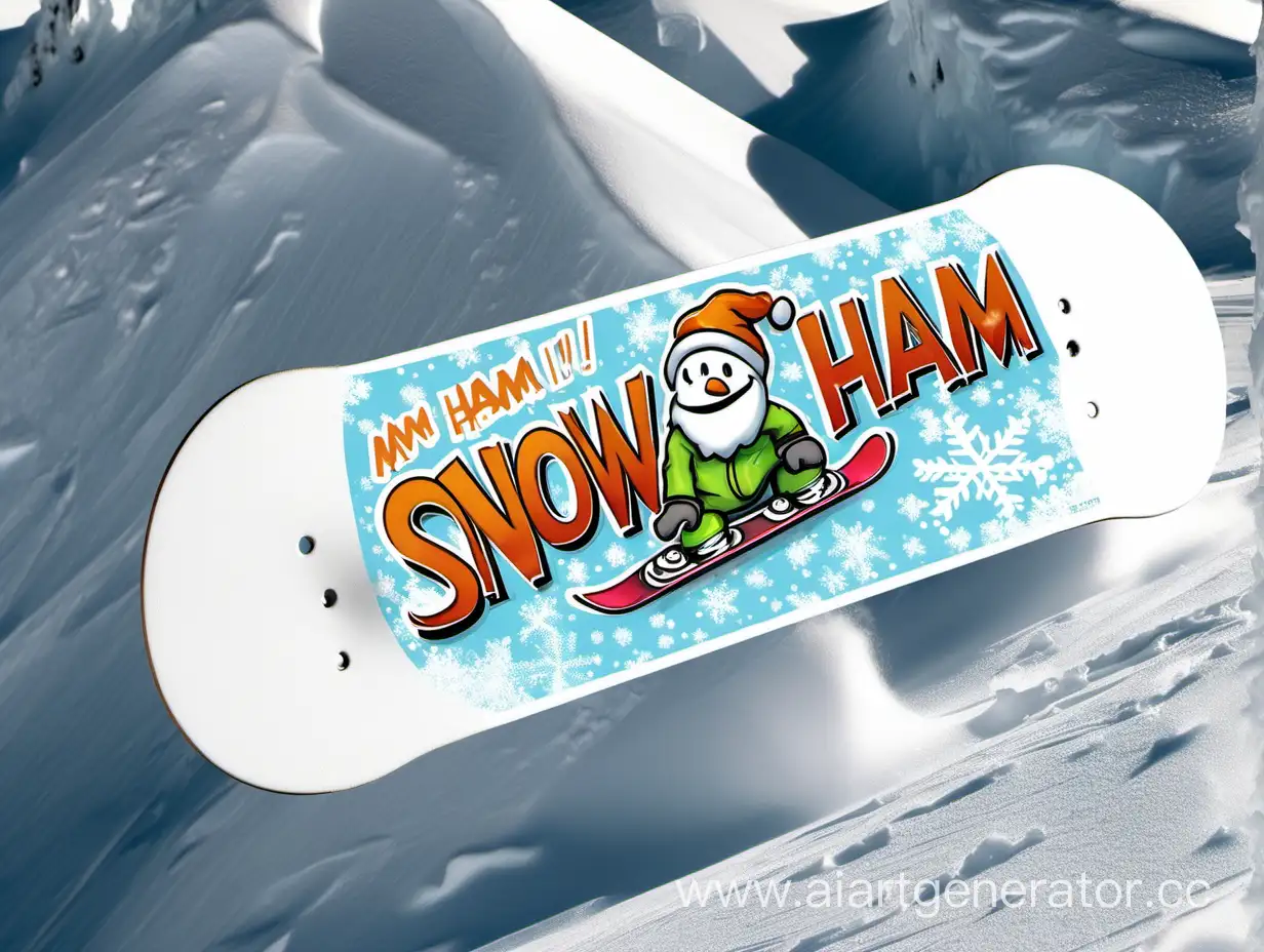 Bold-Snowboard-Sticker-Snow-HAM-I-Carve-Where-I-WANT