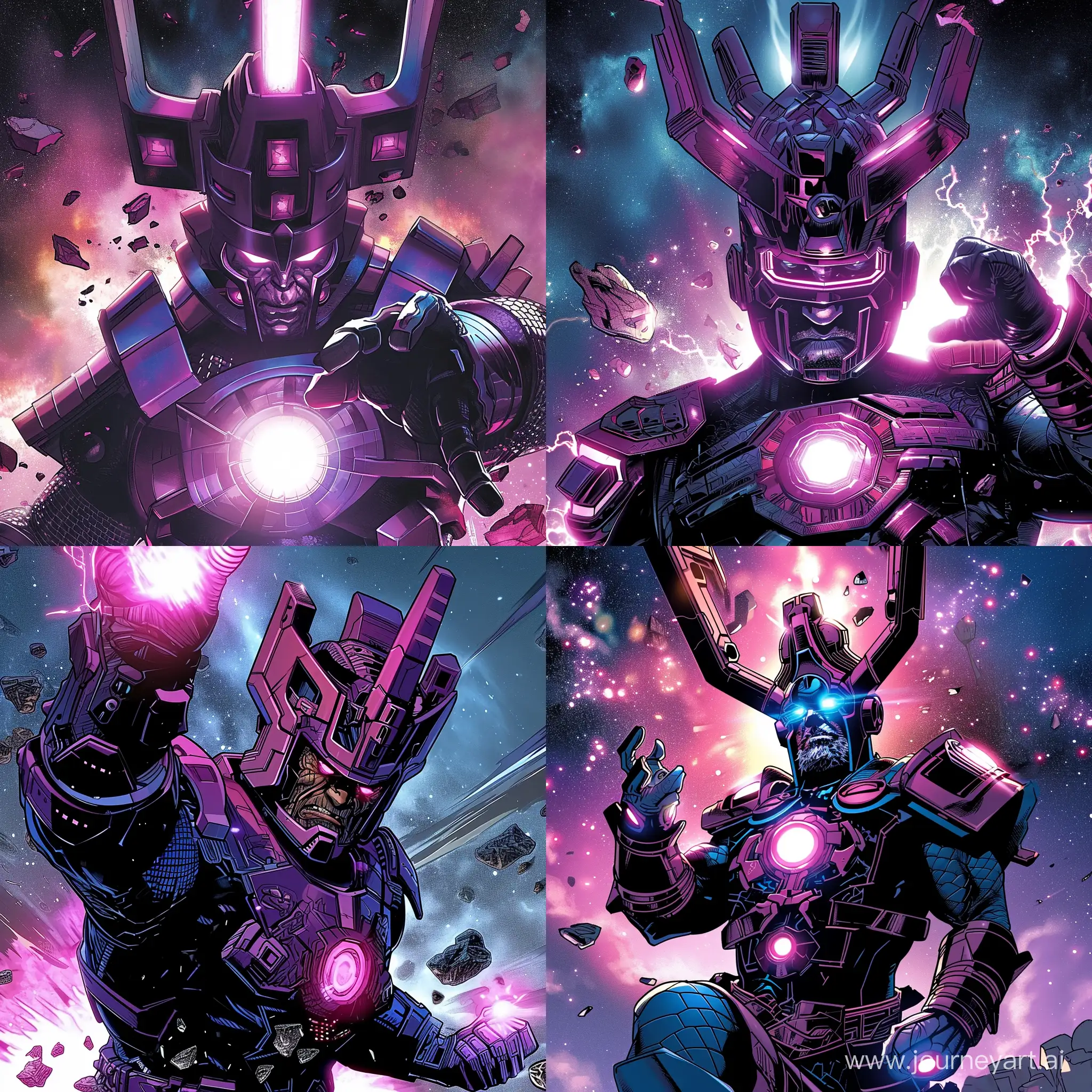 Christopher Judge as Marvel Comic's Galactus.