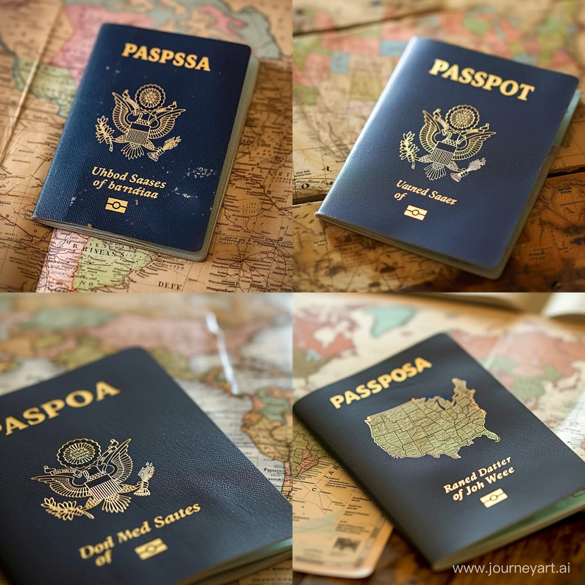 Open-USA-Passport-with-Random-Data-John-Week-Version-6