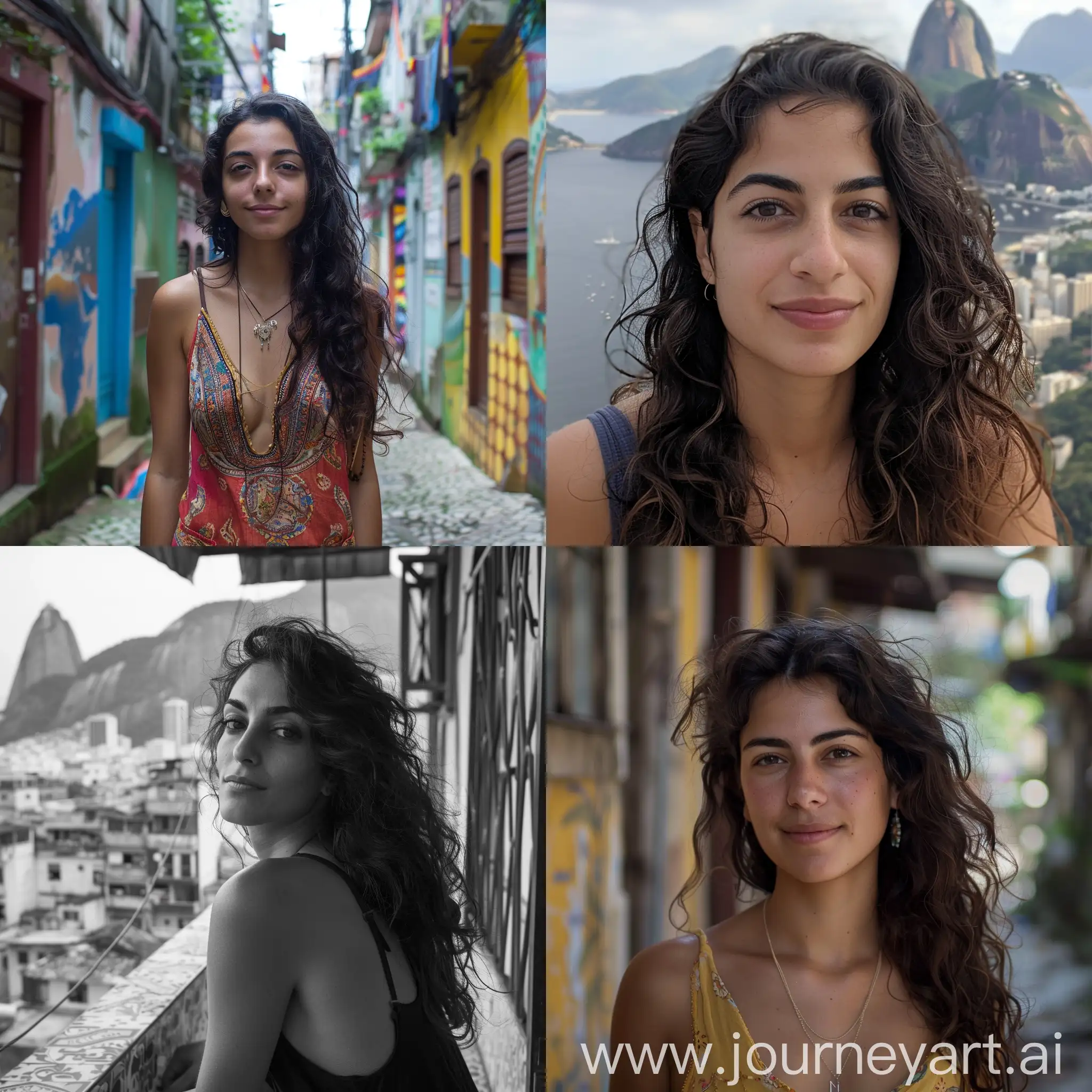 Lebanese-Woman-Exploring-Rio-de-Janeiros-Vibrant-Streets