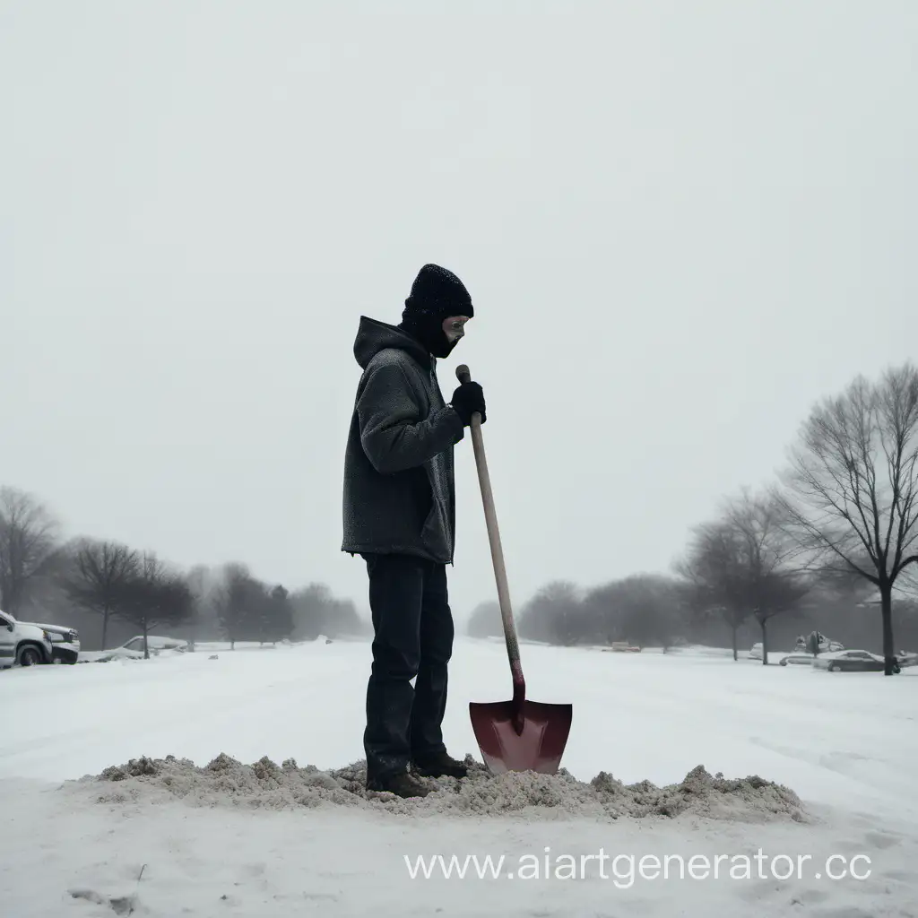 Unique-Character-with-Shovel-Limbs-in-Surreal-Landscape