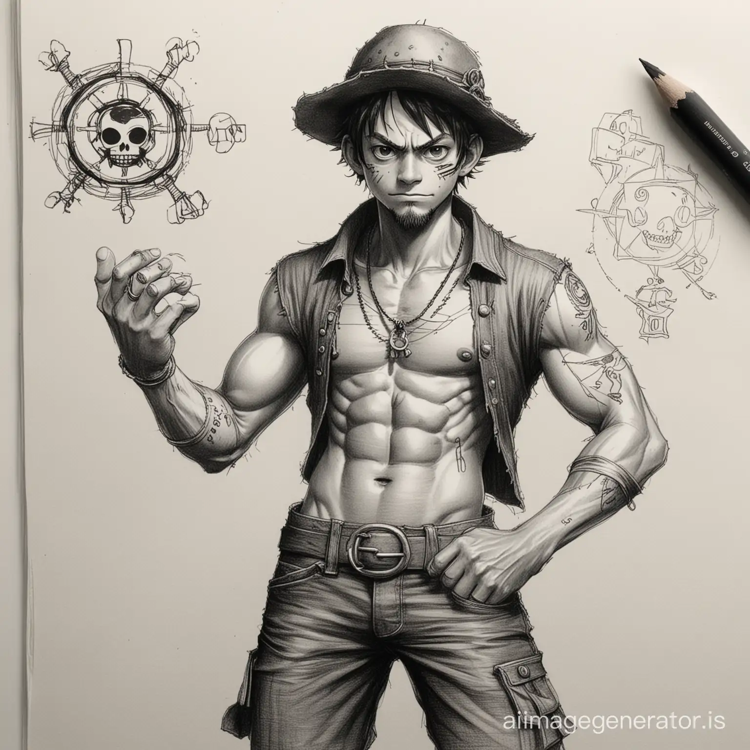 Gritty-Anime-Pirate-Sketch-with-Mystic-Symbols
