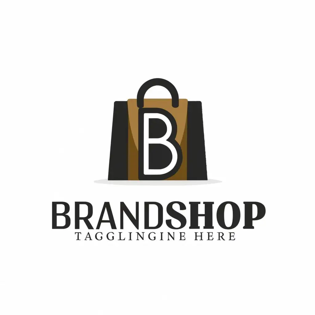 a logo design,with the text 'Brand Shop', main symbol:Brand Shop,Minimalistic,be used in Retail industry,clear background