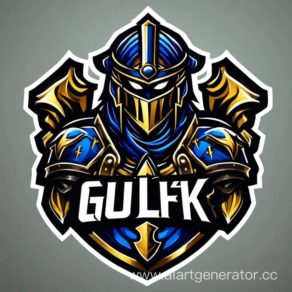 Эмблема кибреспортивной команды Gulfik которая ассоциируется с рыцарями