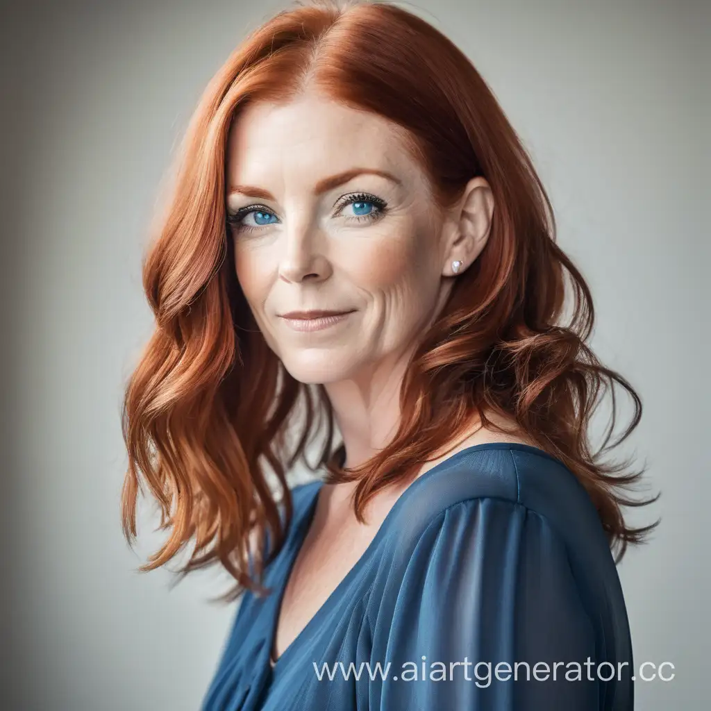 Mature-Woman-with-Striking-Red-Hair-and-Captivating-Blue-Eyes