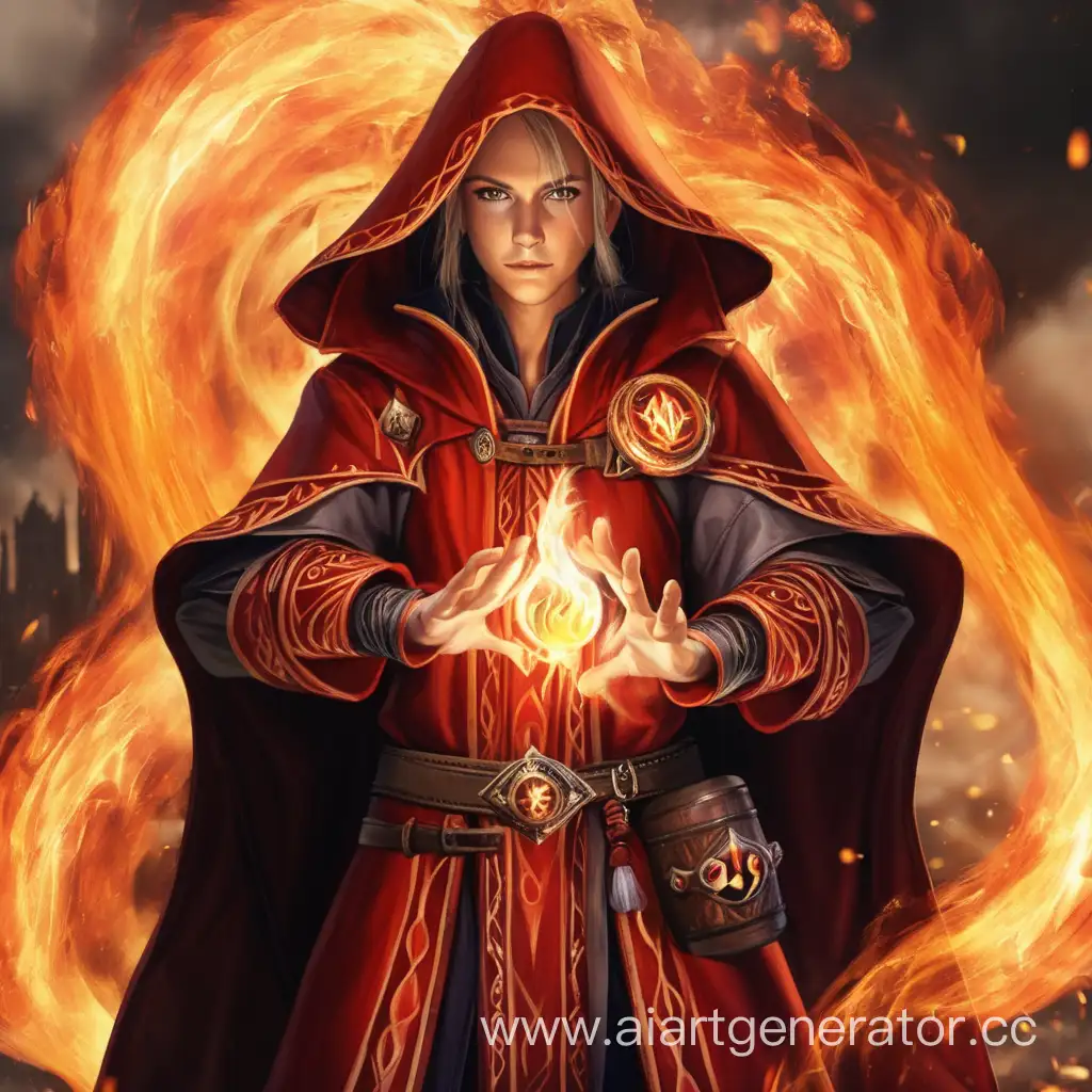 Powerful-Fire-Mage-Conjuring-Flames-with-Mystical-Intensity