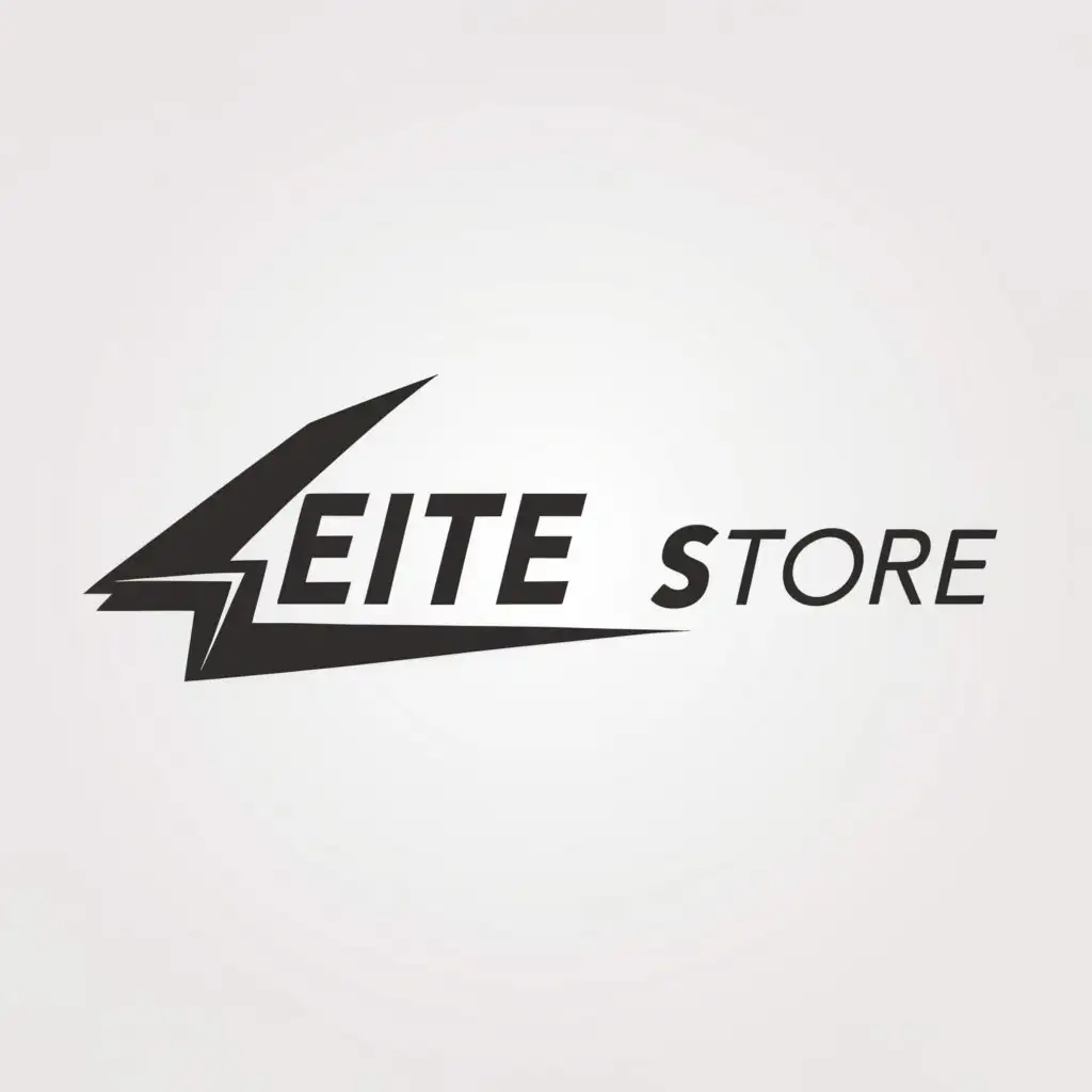 a logo design,with the text "Elite Store", main symbol:IT IS,Moderate,clear background
