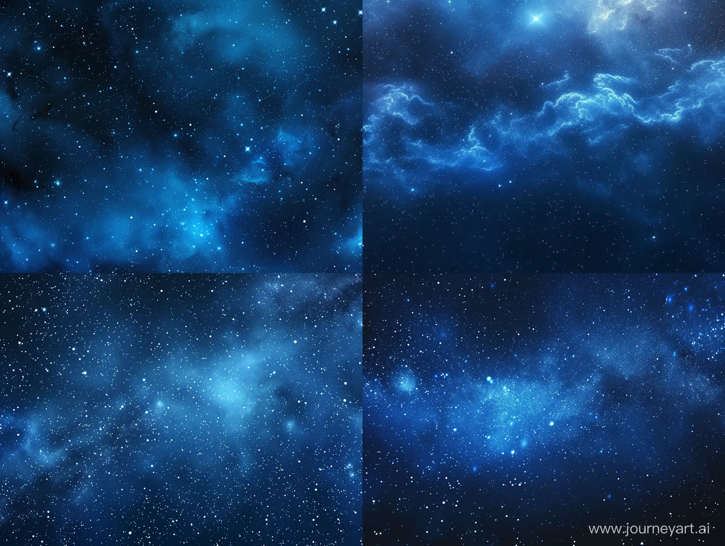 звездное небо с дымкой синей для фона