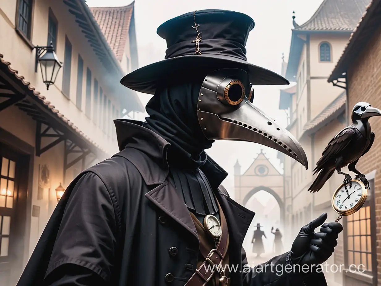 Historic-Encounter-Plague-Doctor-and-Time
