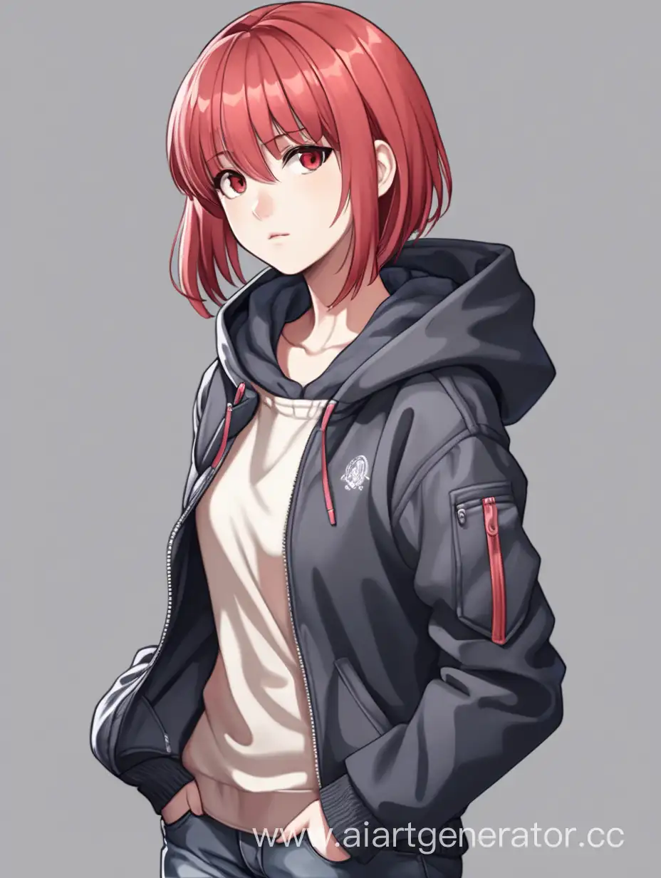 RedHaired-Girl-in-Stylish-Jacket-Visual-Novel-Character-Sprite