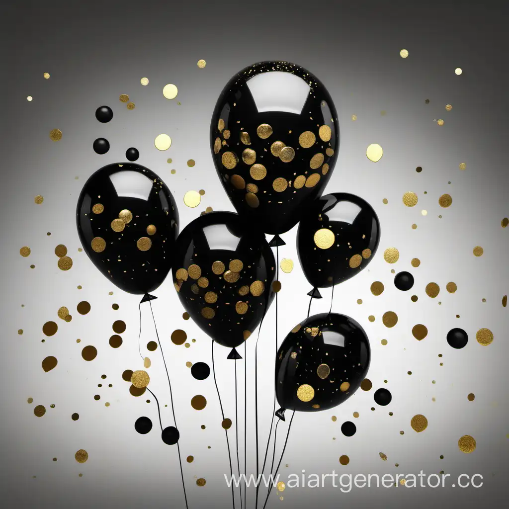 Elegant-Black-and-Gold-Celebration-with-Jelly-Balloons