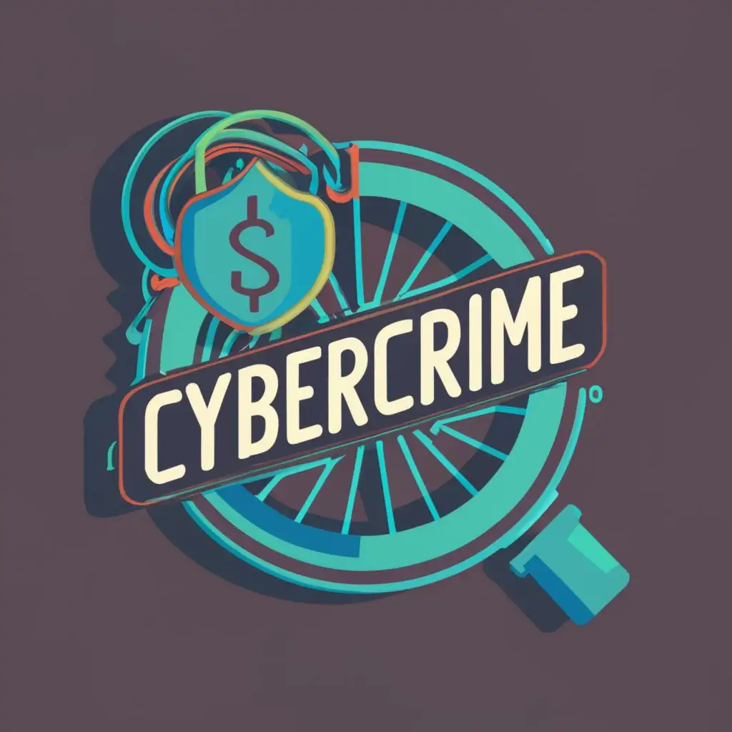logo, cybercrime cyber crime it internet darknet cyberpunk technology investigations unit germany, with the text "cybercrime" baden württemberg, typography, be used in technology
