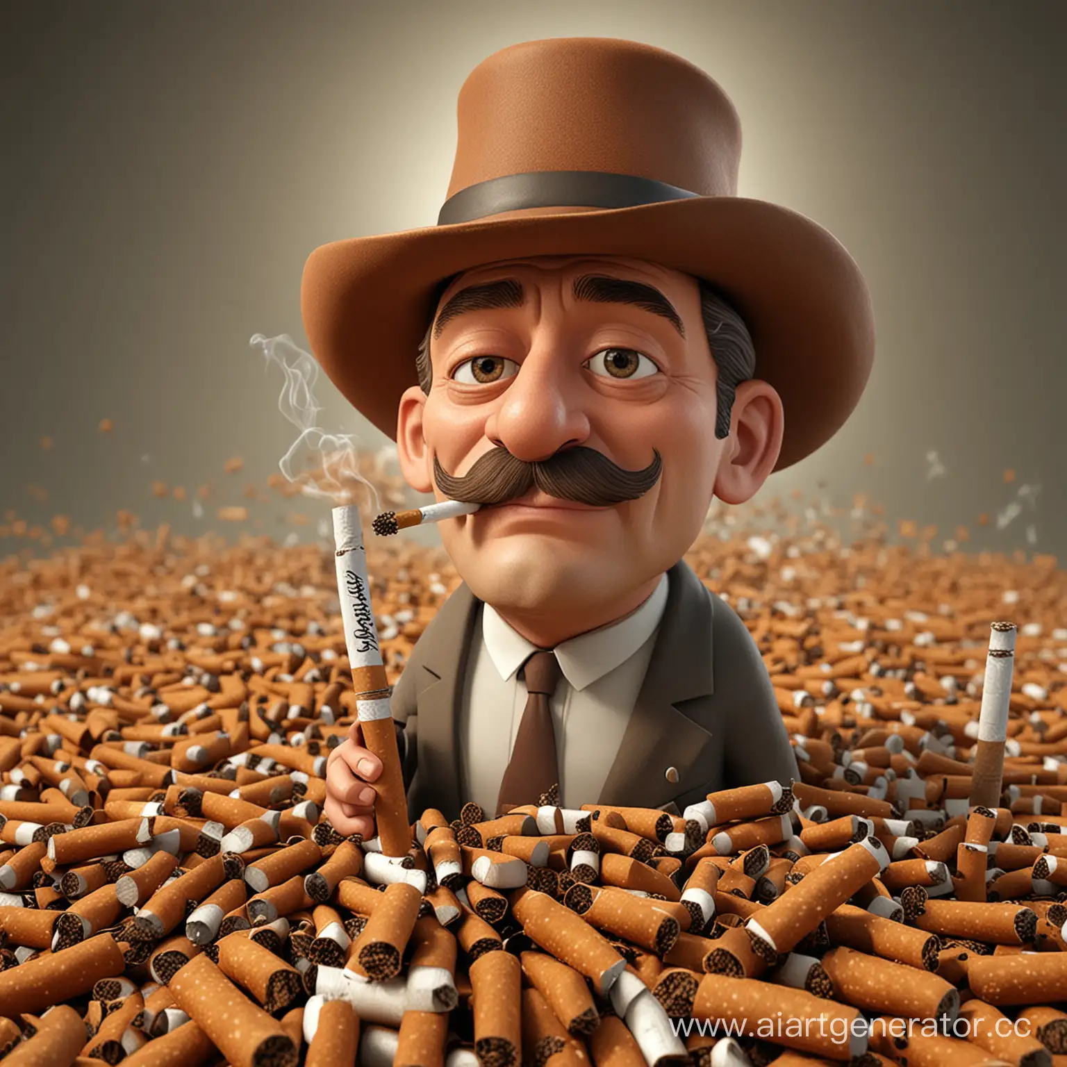 Colorful-3D-Cartoon-Illustration-Tobacco-Revolution