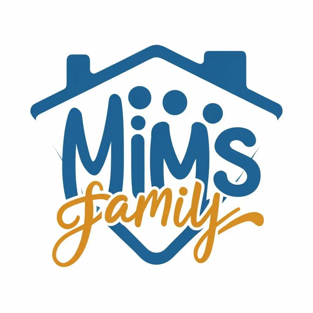 logo, Family, with the text "MIMS", typography, be used in Home Family industry